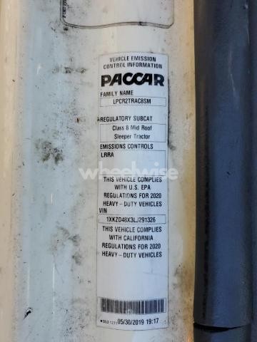 Photo 5 of 2020 KENWORTH CONSTRUCTI - semi truck N/A (VIN 1XKZD48X3LJ291326)