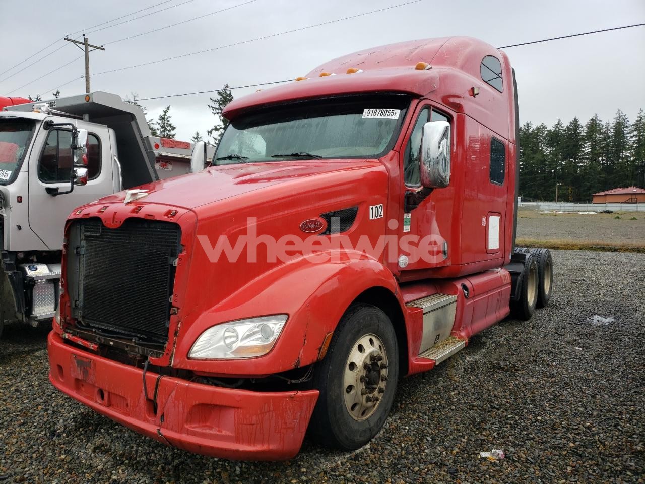 Photo 2 of 2013 PETERBILT 587 SEMI TRUCK N/A (VIN 1XP4D49XXDD190741)
