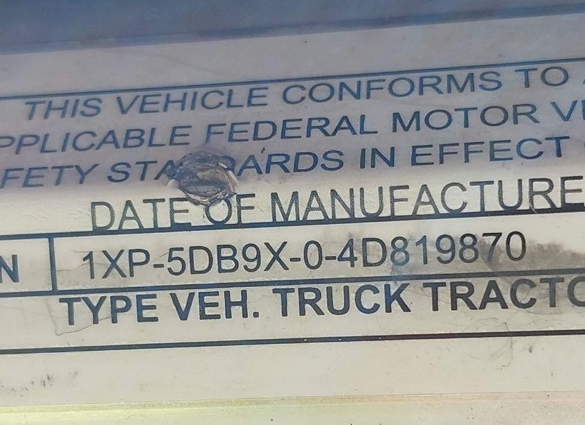 Photo 8 of 2004 Peterbilt 379 N/A (VIN 1XP5DB9X04D819870)