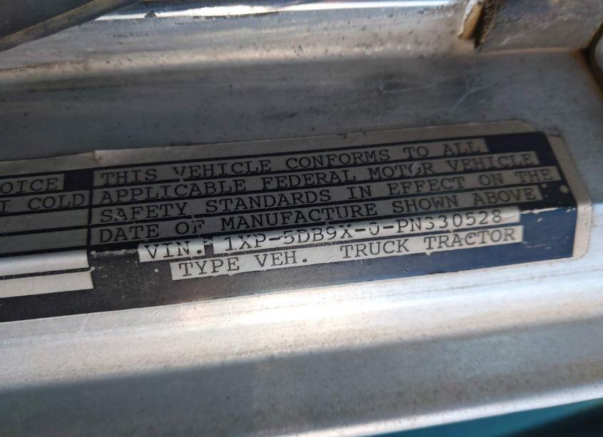 Photo 9 of 1993 Peterbilt 379 N/A (VIN 1XP5DB9X0PN330528)