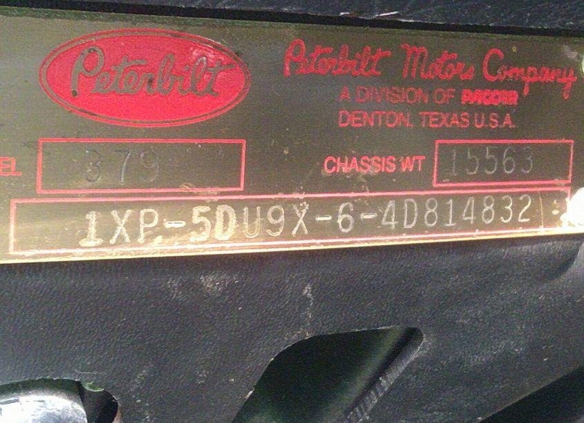 Photo 8 of 2004 Peterbilt 379 N/A (VIN 1XP5DU9X64D814832)