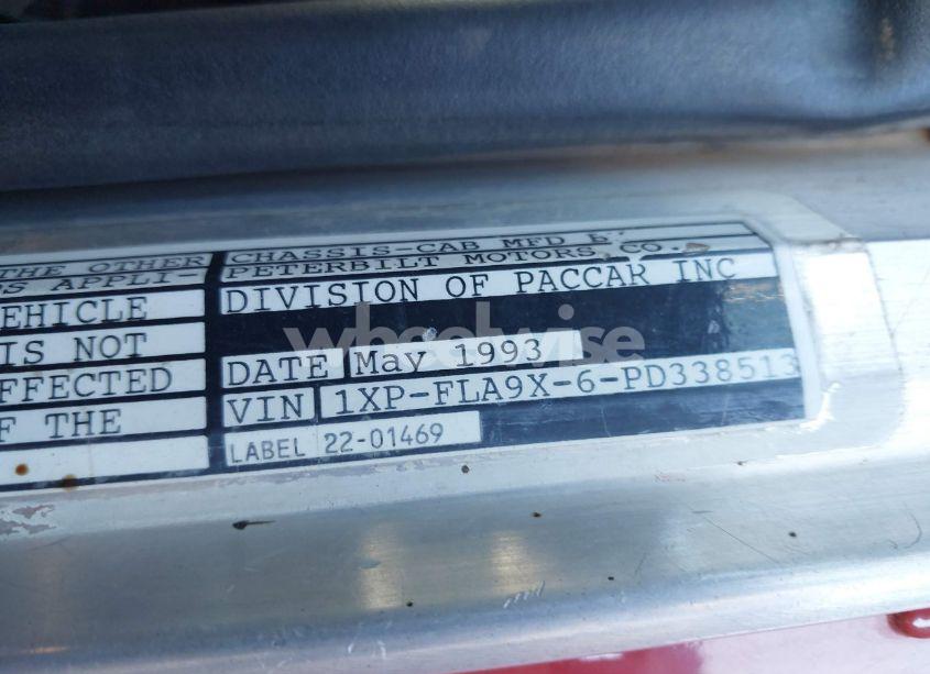 Photo 9 of 1993 Peterbilt 378 N/A (VIN 1XPFLA9X6PD338513)