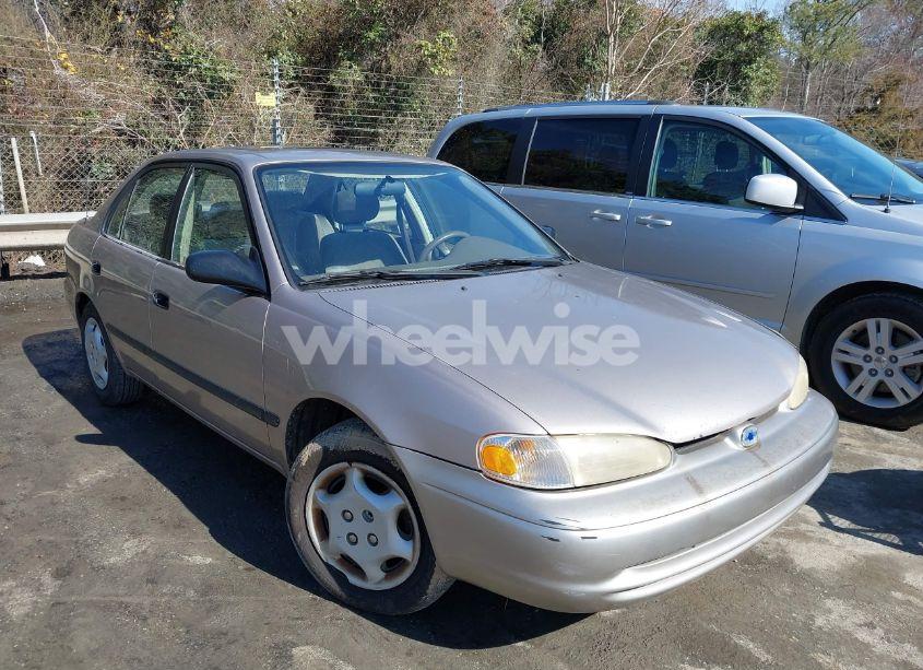 2001 Chevrolet Prizm LSI (VIN 1Y1SK52891Z416284) main photo