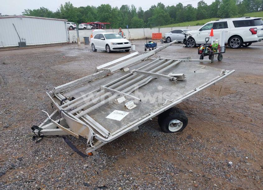 Photo 2 of 2009 Aluma 8' UTILITY TRAILER (VIN 1YGAT08179B053645)