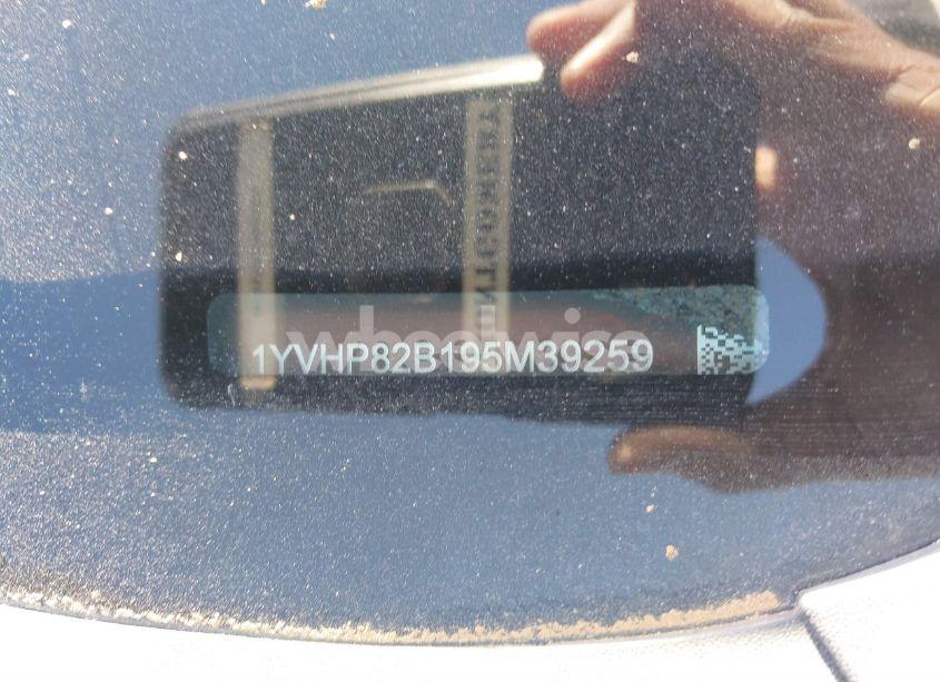 Photo 9 of 2009 Mazda Mazda6 (VIN 1YVHP82B195M39259)