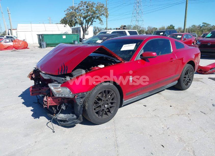 Photo 2 of 2012 Ford Mustang V6 PREMIUM (VIN 1ZVBP8AM0C5232980)
