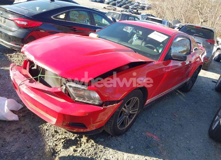 Photo 2 of 2012 Ford Mustang V6 PREMIUM (VIN 1ZVBP8AM0C5233157)