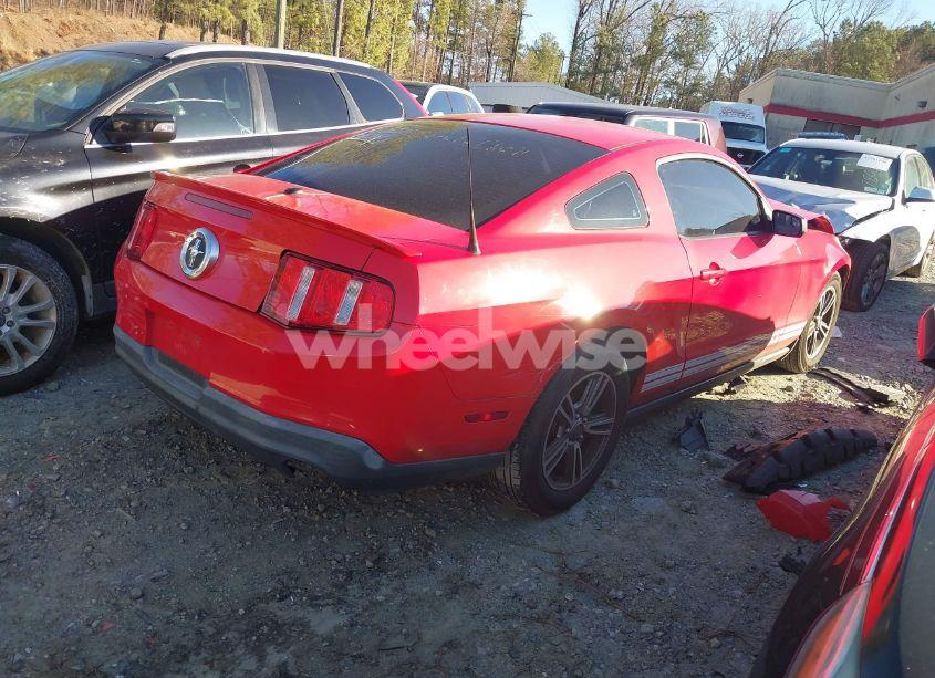 Photo 4 of 2012 Ford Mustang V6 PREMIUM (VIN 1ZVBP8AM0C5233157)