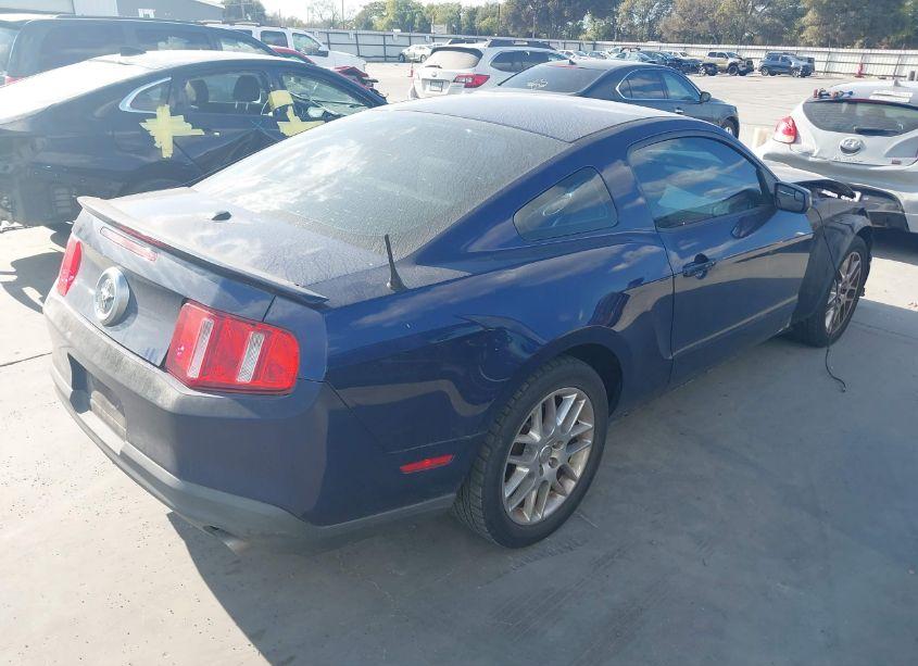 Photo 4 of 2012 Ford Mustang V6 PREMIUM (VIN 1ZVBP8AM0C5256230)