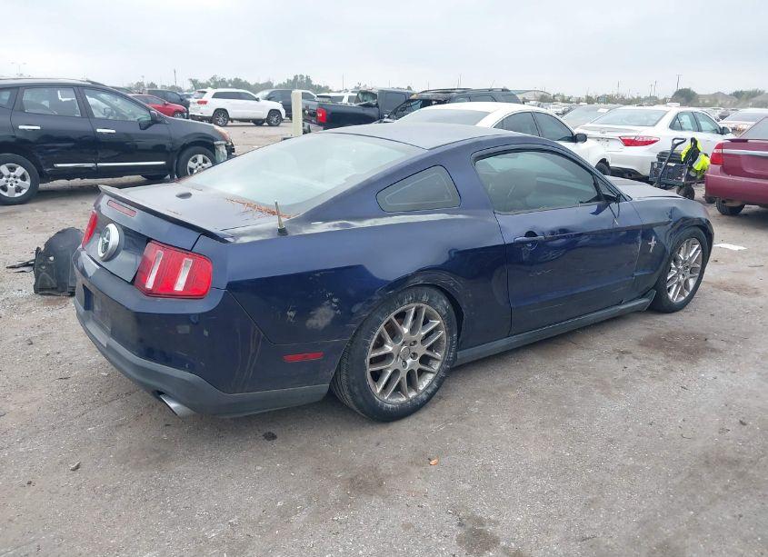 Photo 4 of 2012 Ford Mustang V6 PREMIUM (VIN 1ZVBP8AM0C5264781)