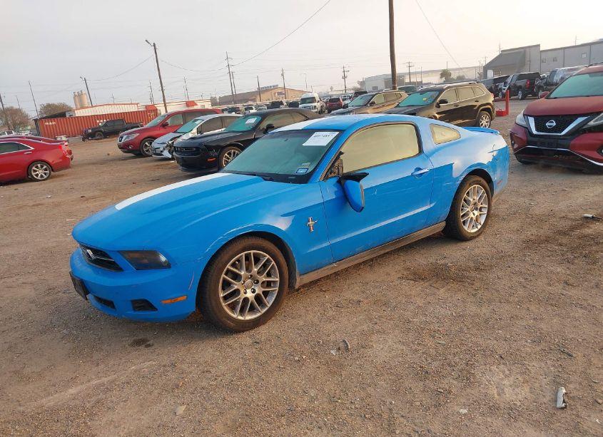 Photo 2 of 2012 Ford Mustang V6 PREMIUM (VIN 1ZVBP8AM1C5235497)