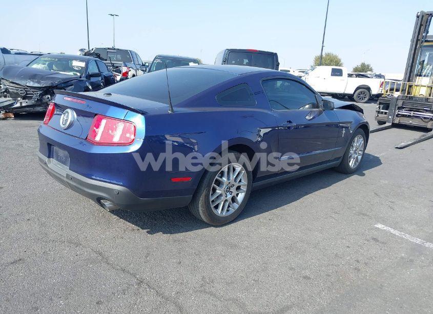 Photo 4 of 2012 Ford Mustang V6 PREMIUM (VIN 1ZVBP8AM1C5262148)