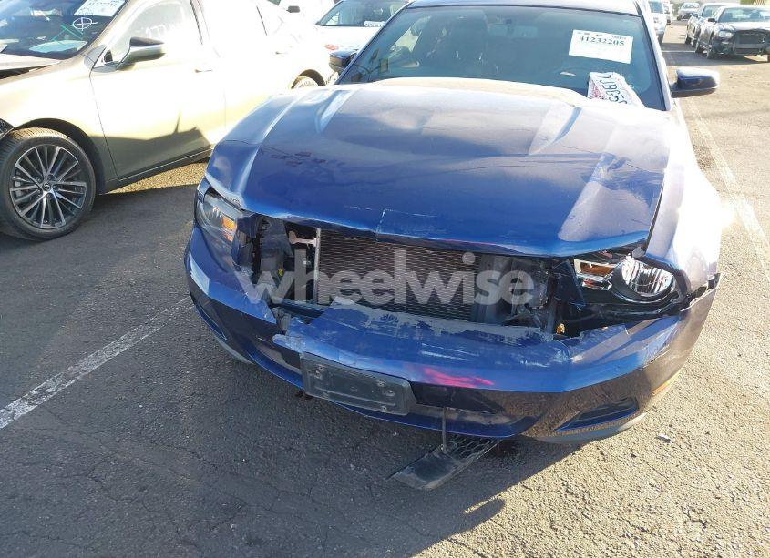Photo 6 of 2012 Ford Mustang V6 PREMIUM (VIN 1ZVBP8AM1C5262148)