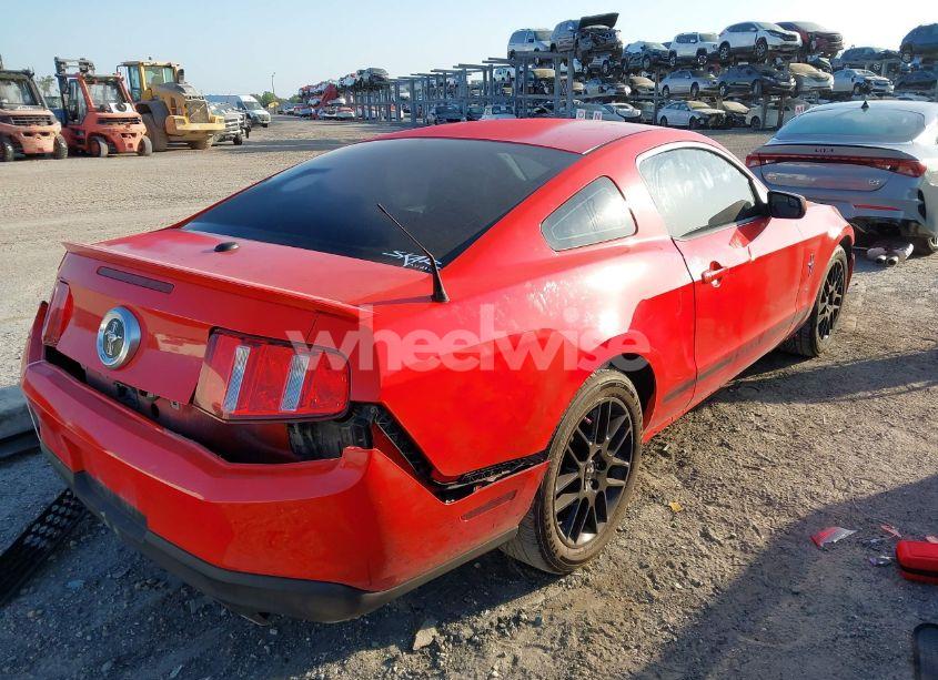 Photo 4 of 2012 Ford Mustang V6 PREMIUM (VIN 1ZVBP8AM2C5232916)