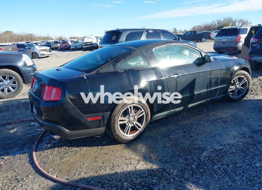 Photo 4 of 2012 Ford Mustang V6 PREMIUM (VIN 1ZVBP8AM2C5273658)