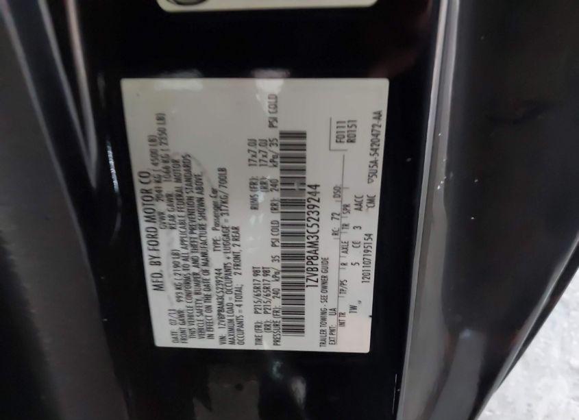 Photo 9 of 2012 Ford Mustang V6 (VIN 1ZVBP8AM3C5239244)