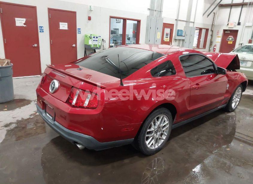 Photo 4 of 2012 Ford Mustang V6 PREMIUM (VIN 1ZVBP8AM3C5247909)