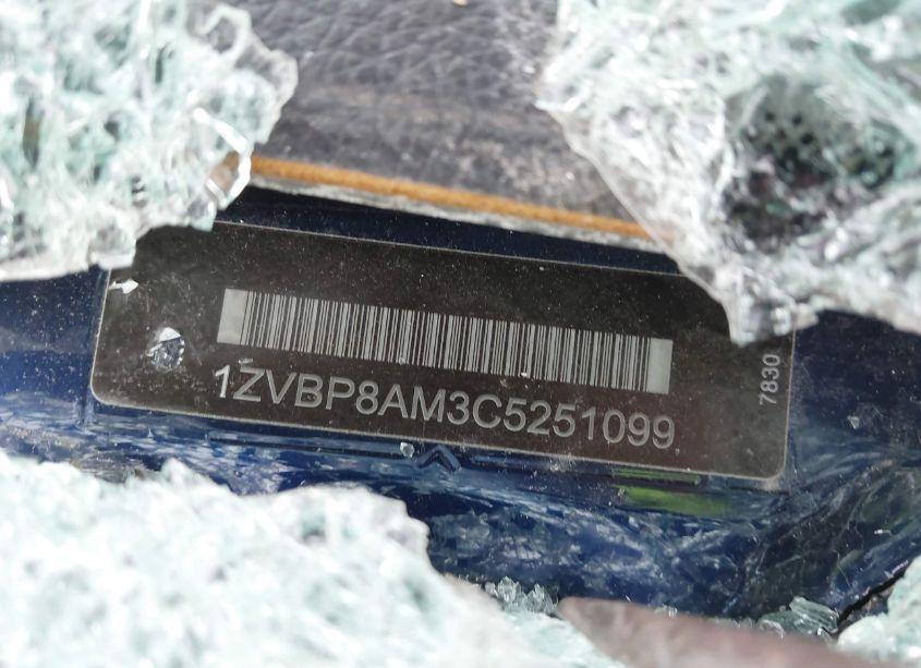 Photo 7 of 2012 Ford Mustang V6 (VIN 1ZVBP8AM3C5251099)