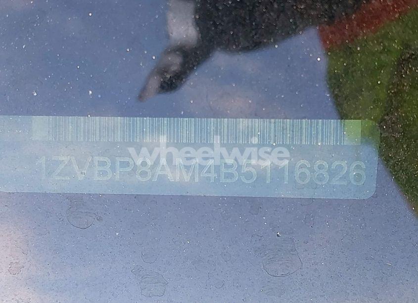 Photo 9 of 2011 Ford Mustang V6 (VIN 1ZVBP8AM4B5116826)