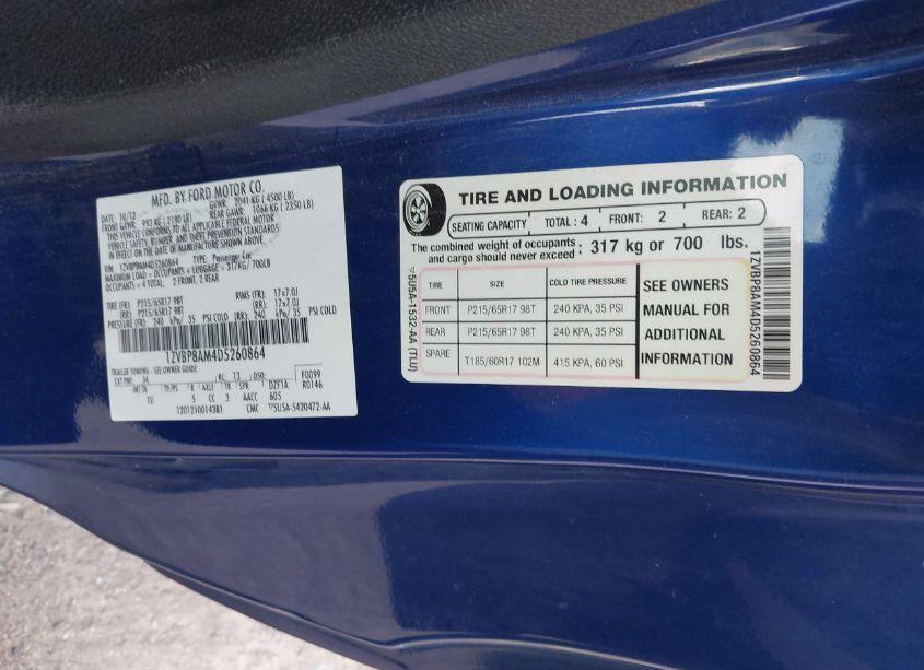 Photo 9 of 2013 Ford Mustang V6 (VIN 1ZVBP8AM4D5260864)