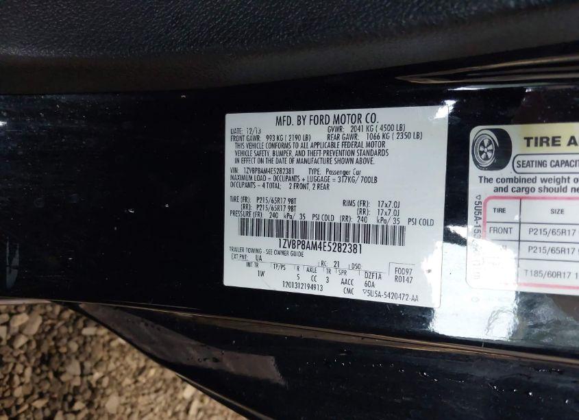 Photo 9 of 2014 Ford Mustang V6 (VIN 1ZVBP8AM4E5282381)