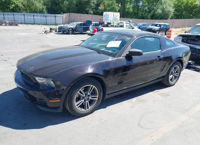 Photo 2 of 2012 Ford Mustang V6 PREMIUM (VIN 1ZVBP8AM5C5206410)