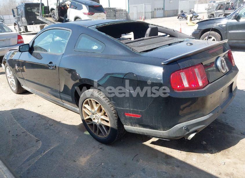 Photo 3 of 2012 Ford Mustang V6 PREMIUM (VIN 1ZVBP8AM5C5221263)