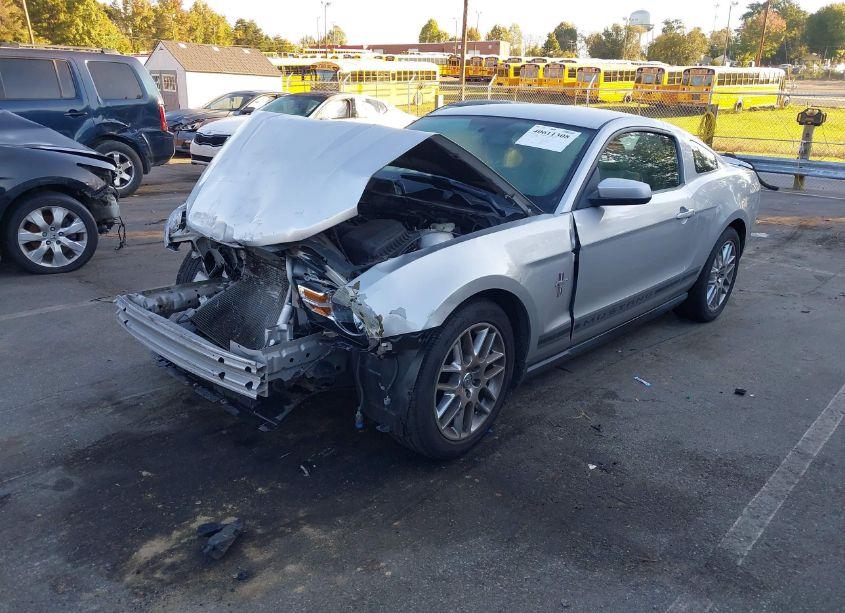 Photo 2 of 2012 Ford Mustang V6 PREMIUM (VIN 1ZVBP8AM5C5233090)