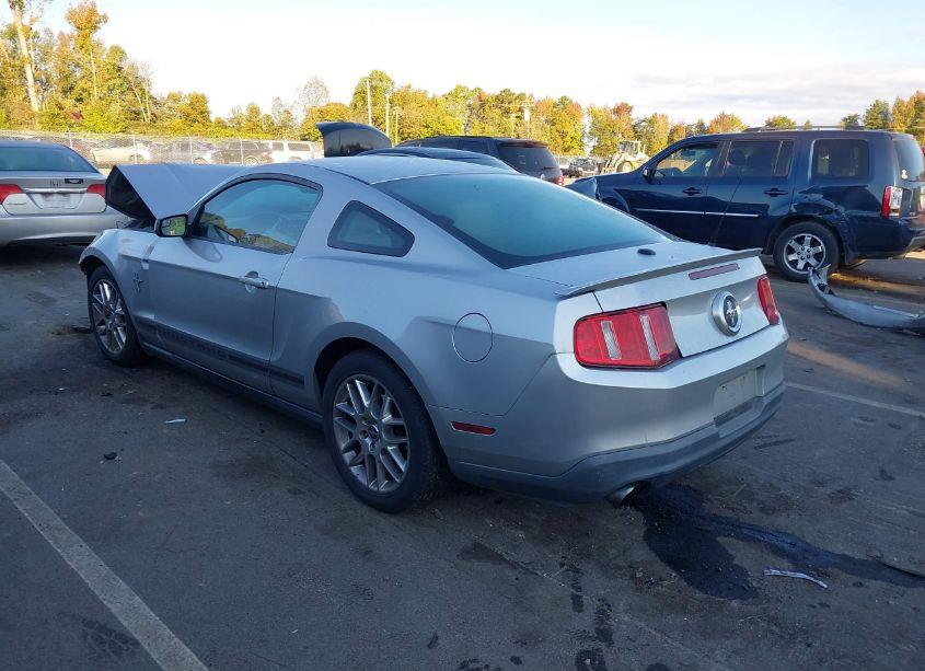 Photo 3 of 2012 Ford Mustang V6 PREMIUM (VIN 1ZVBP8AM5C5233090)