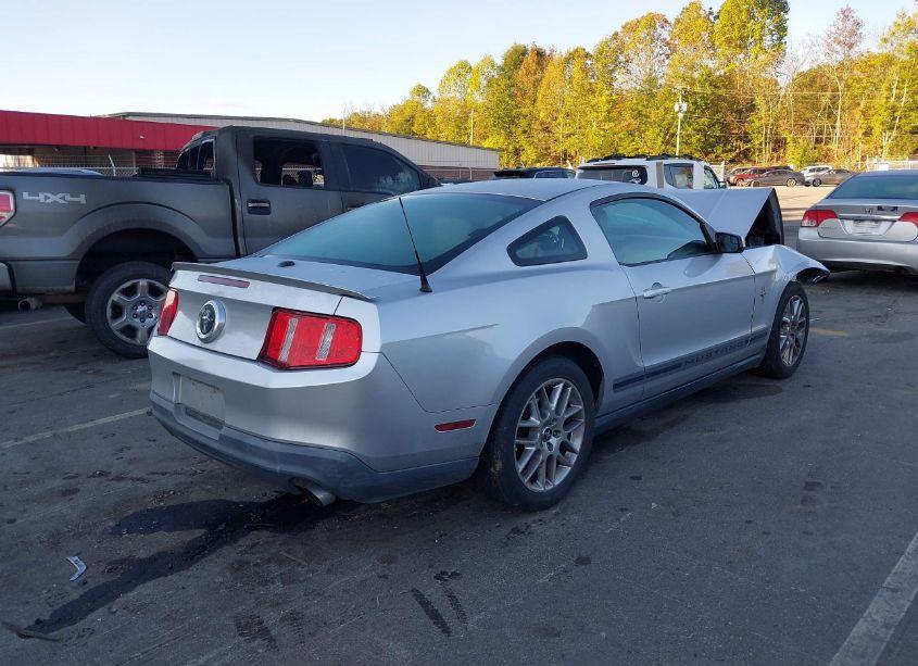 Photo 4 of 2012 Ford Mustang V6 PREMIUM (VIN 1ZVBP8AM5C5233090)