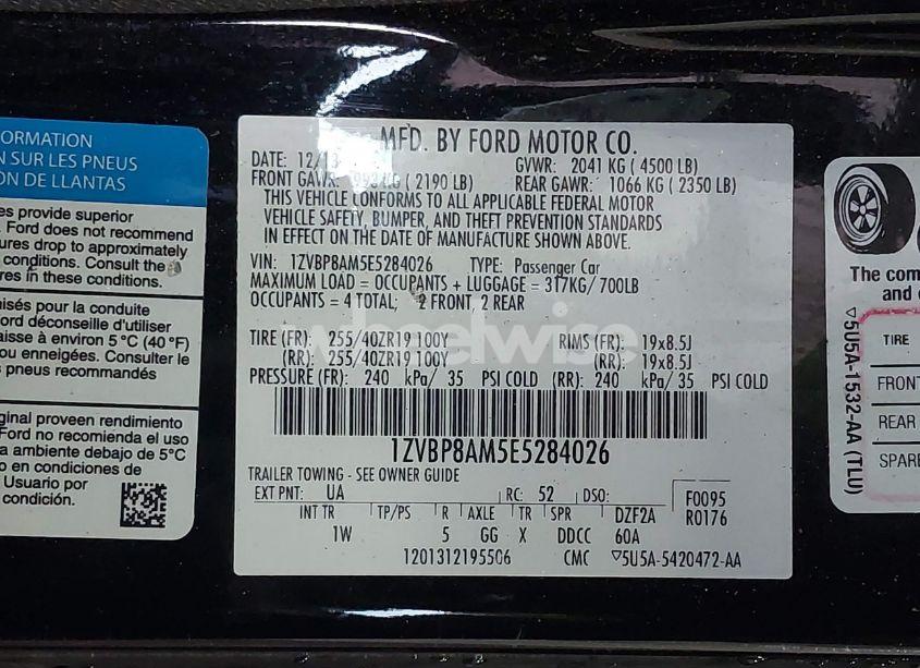 Photo 9 of 2014 Ford Mustang V6 (VIN 1ZVBP8AM5E5284026)