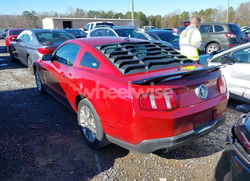Photo 3 of 2012 Ford Mustang V6 PREMIUM (VIN 1ZVBP8AM6C5226326)