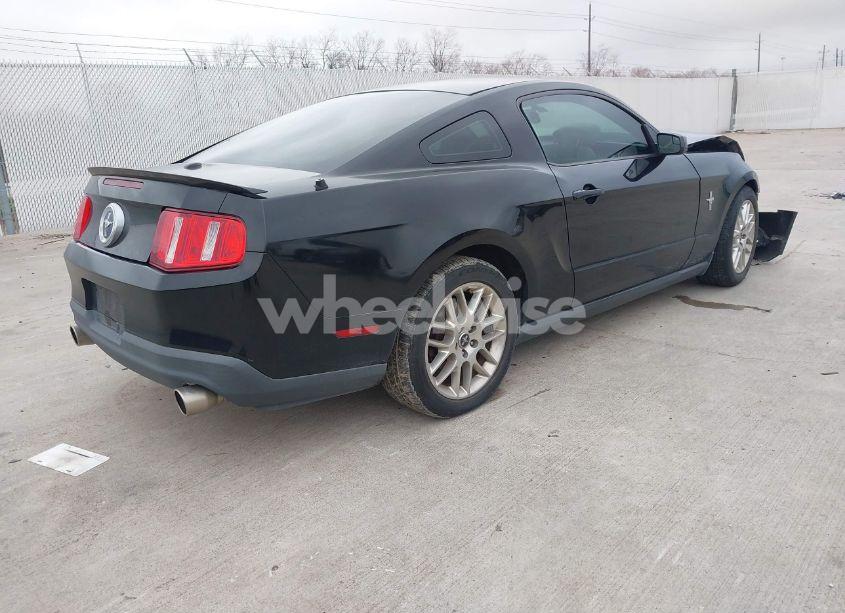 Photo 4 of 2012 Ford Mustang V6 PREMIUM (VIN 1ZVBP8AM6C5237620)