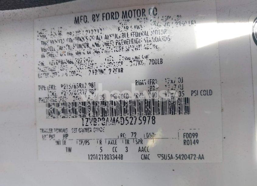 Photo 9 of 2013 Ford Mustang V6 (VIN 1ZVBP8AM6D5275978)