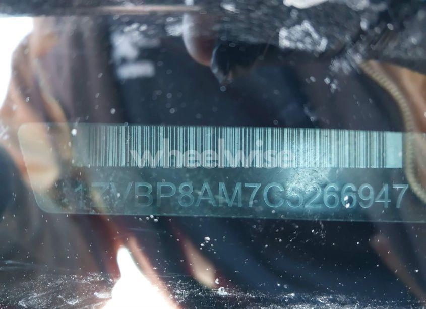 Photo 9 of 2012 Ford Mustang V6 PREMIUM (VIN 1ZVBP8AM7C5266947)