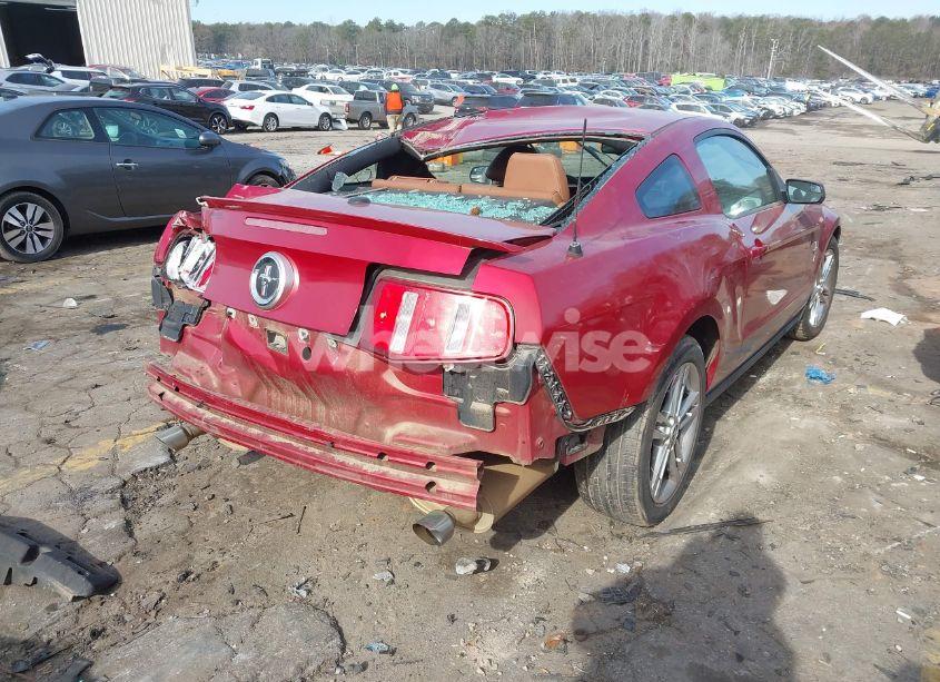 Photo 4 of 2012 Ford Mustang V6 PREMIUM (VIN 1ZVBP8AM9C5235439)