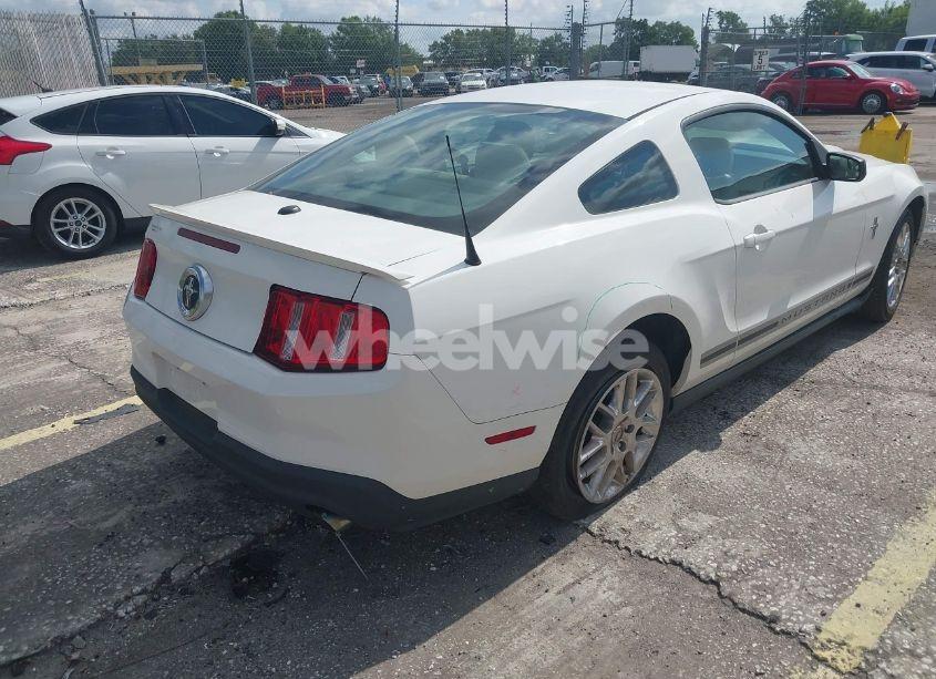 Photo 4 of 2012 Ford Mustang V6 PREMIUM (VIN 1ZVBP8AMXC5271916)