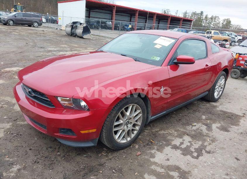 Photo 2 of 2012 Ford Mustang V6 PREMIUM (VIN 1ZVBP8AMXC5277943)