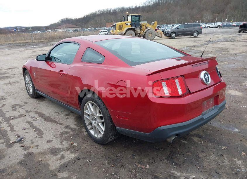 Photo 3 of 2012 Ford Mustang V6 PREMIUM (VIN 1ZVBP8AMXC5277943)