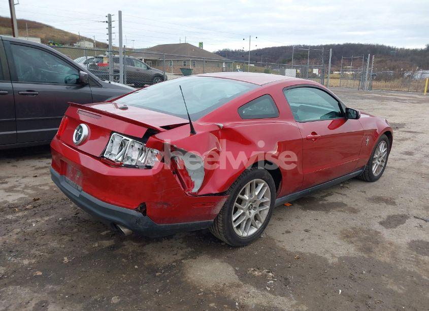 Photo 4 of 2012 Ford Mustang V6 PREMIUM (VIN 1ZVBP8AMXC5277943)