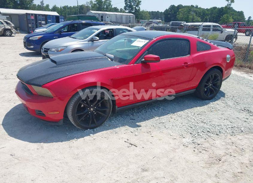 Photo 2 of 2010 Ford Mustang V6/V6 PREMIUM (VIN 1ZVBP8AN1A5133297)
