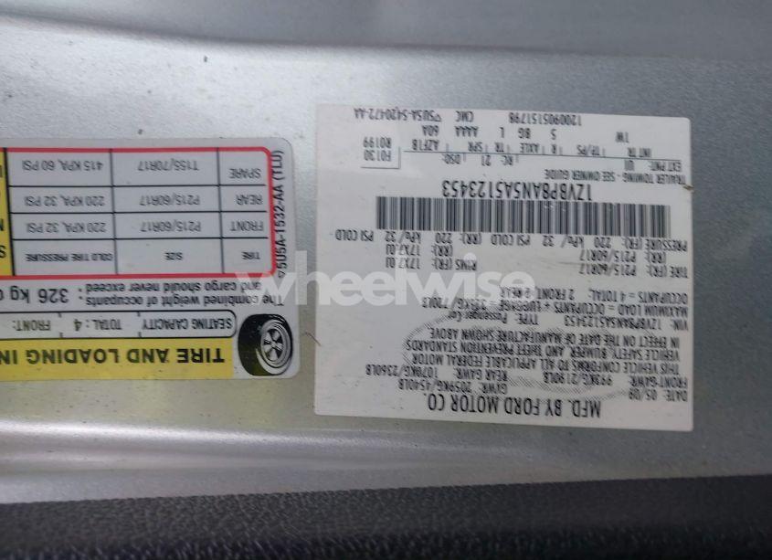 Photo 9 of 2010 Ford Mustang V6 (VIN 1ZVBP8AN5A5123453)