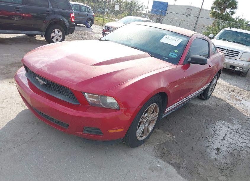 Photo 2 of 2010 Ford Mustang V6/V6 PREMIUM (VIN 1ZVBP8AN5A5165587)