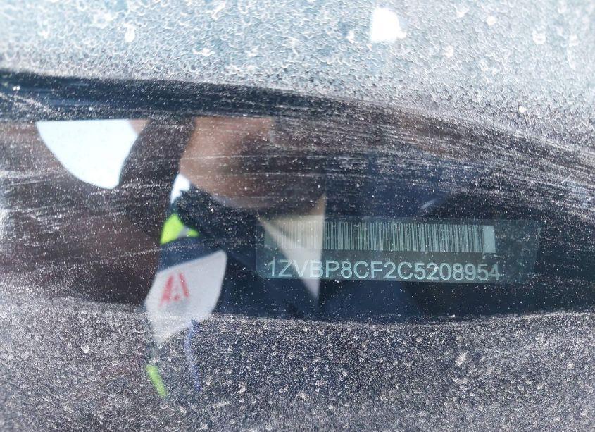 Photo 9 of 2012 Ford Mustang GT PREMIUM (VIN 1ZVBP8CF2C5208954)