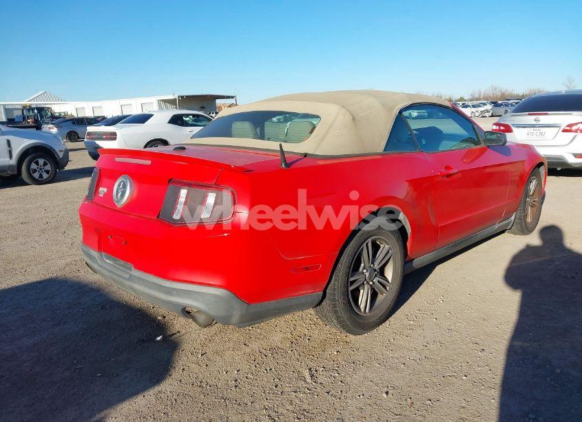 Photo 4 of 2012 Ford Mustang V6 PREMIUM (VIN 1ZVBP8EM3C5279673)