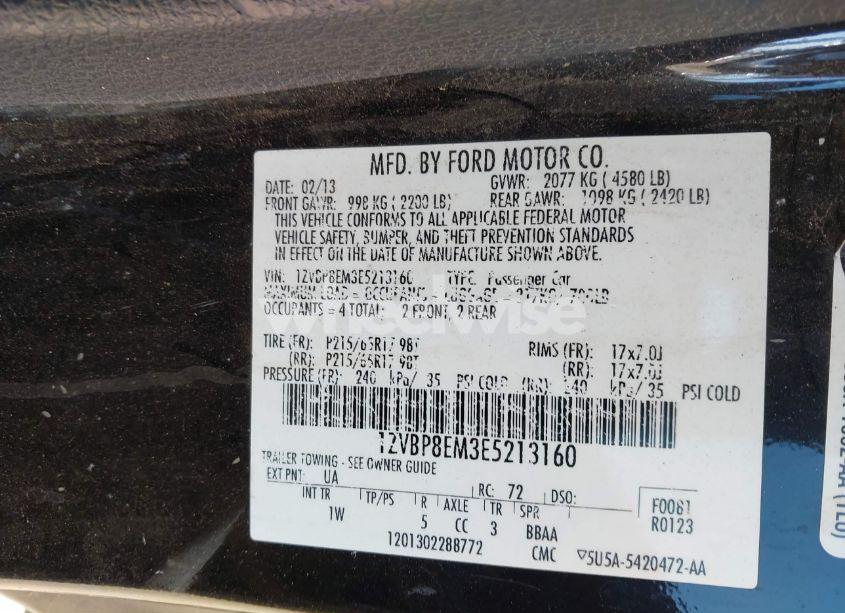 Photo 9 of 2014 Ford Mustang V6 (VIN 1ZVBP8EM3E5213160)