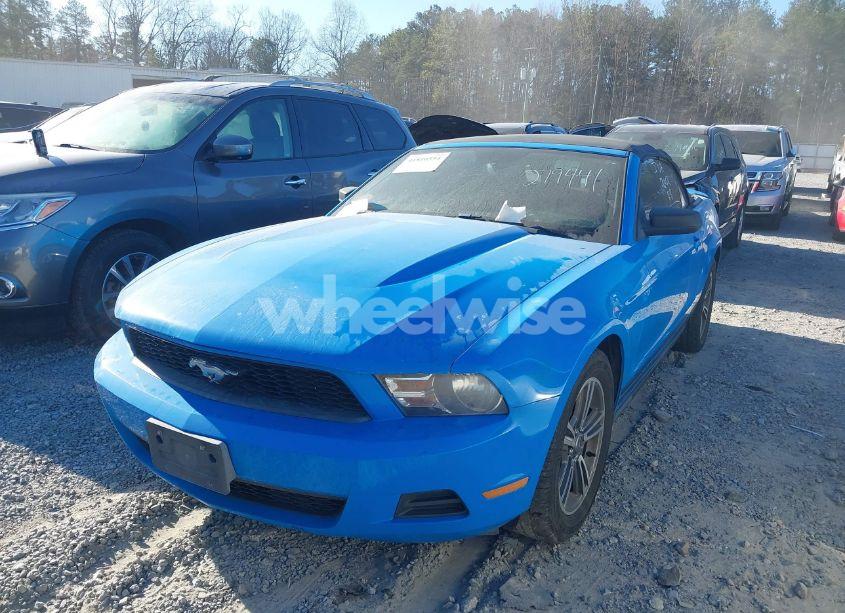 Photo 2 of 2012 Ford Mustang V6 PREMIUM (VIN 1ZVBP8EM4C5279441)