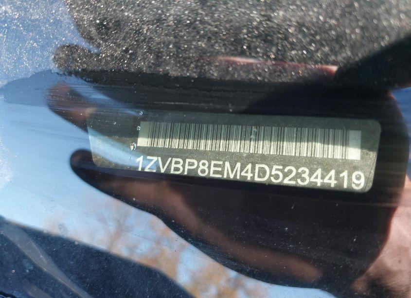 Photo 9 of 2013 Ford Mustang V6 (VIN 1ZVBP8EM4D5234419)