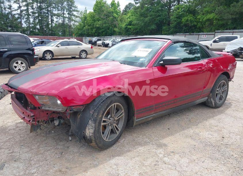Photo 2 of 2012 Ford Mustang V6 PREMIUM (VIN 1ZVBP8EM5C5286673)