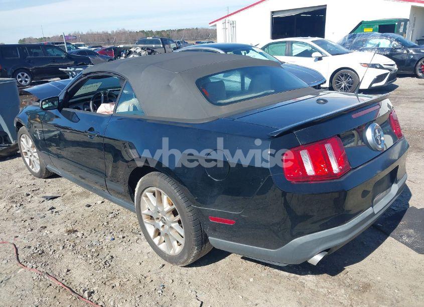 Photo 3 of 2012 Ford Mustang V6 PREMIUM (VIN 1ZVBP8EM6C5220391)